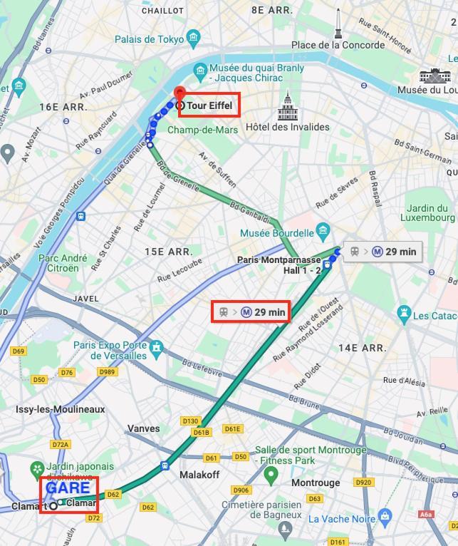 קלמאר 2 Pieces Lumineux Aux Portes De Paris מראה חיצוני תמונה