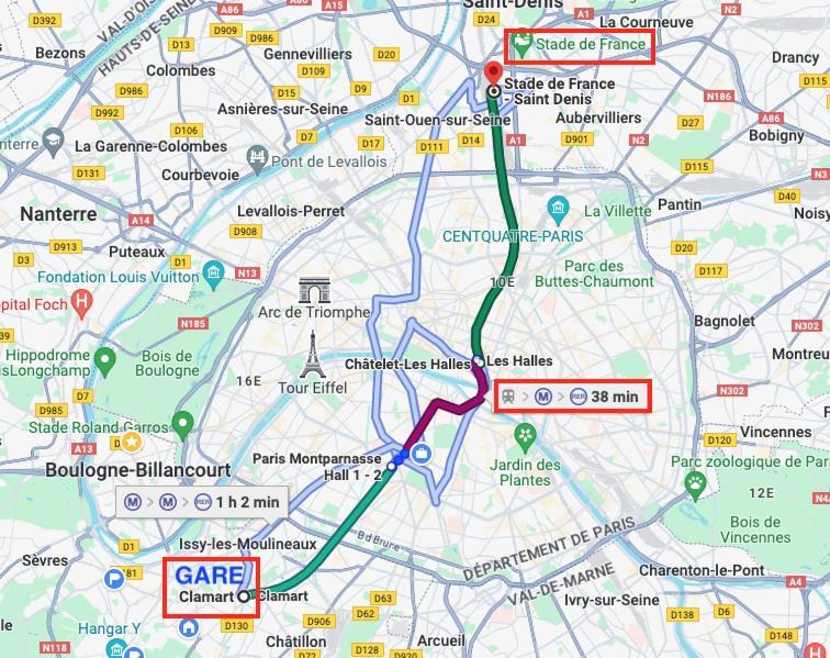 קלמאר 2 Pieces Lumineux Aux Portes De Paris מראה חיצוני תמונה